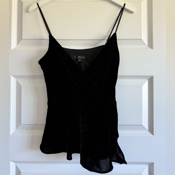 J. Crew Tops - NWT J. Crew Black Velvet Tank
